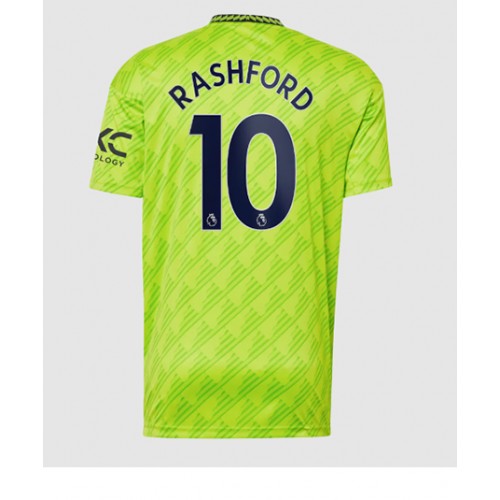 Manchester United Marcus Rashford #10 Tredjedrakt 2022-23 Kortermet Manchester United Marcus Rashford #10 Tredjedrakt 2022-23 Kortermet